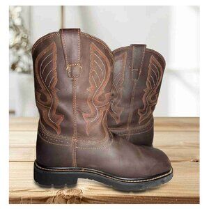 Cody James Mens Waterproof Durable Work Boots